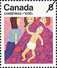 Timbre: Noel 1975 - L'Enfant